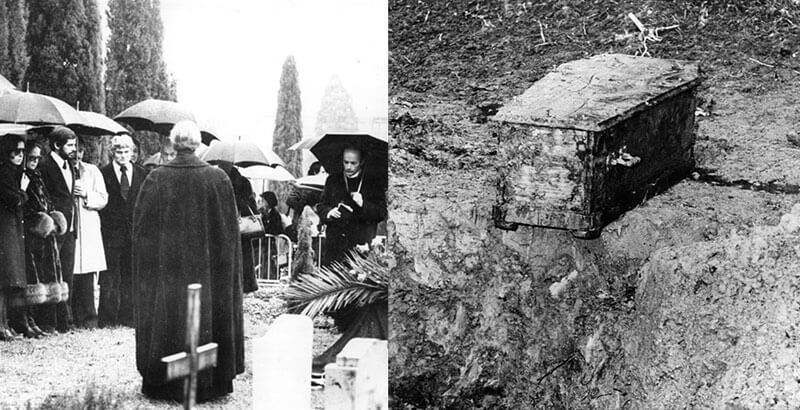 Как расхитители могил украли гроб Чарли Чаплина ради выкупа
